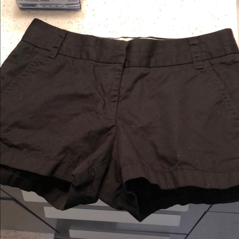 J. Crew black shorts